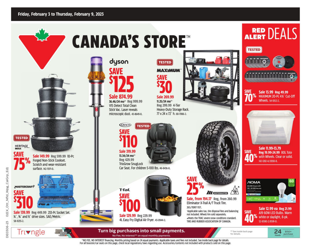 Canadian Tire Flyer ON February 3 9 2023 - Tire Rebates February 2023